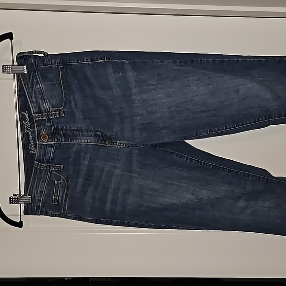 Universal thread Hi-Rise Skinny Stretch Medium Denim Wash Size 4 VGUC - Picture 2 of 12